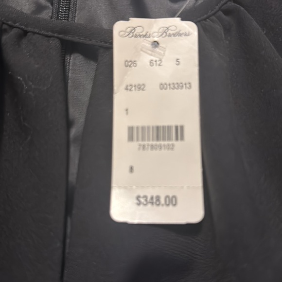 Black Dress Brooks Brothers New price tag attached 
Never worn Size 8 - Picture 5 of 5